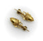 Boucles d'oreilles Boucles d'oreilles cannetille en or 14 carats, style néo-étrusque, représentant une tête de bélier et une amphore. 58 Facettes A20042
