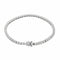 Bracelet Bracelet  Ligne Or blanc Diamant 58 Facettes 4203995RV