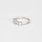 Bague 53 Bague jarretière 5 diamants 58 Facettes