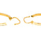 Boucles d'oreilles Boucles d'oreilles Créoles Or jaune 58 Facettes 4137668CN