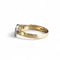 Bague Bague ceinture en or bicolore et diamants 58 Facettes 359