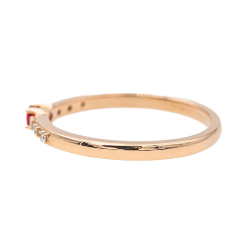 Bague 52 Mauboussin Bague Capsule d'émotion Or rose Rubis 58 Facettes 3327343CN