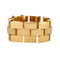 Bracelet Important bracelet Tank en or jaune 58 Facettes
