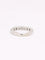 Bague Alliance or blanc diamants taille ancienne 58 Facettes J609