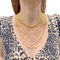 Collier Collier Cartier, "Draperie de Décolleté", or jaune, or blanc et diamants. 58 Facettes 34120