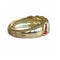 Bague 55 Bague jonc or jaune, rubis, diamants 58 Facettes 97