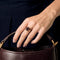 Bague 53 Bague marguerite en or jaune et grenats 58 Facettes LEN12163