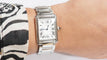 Montre Montre Cartier Tank en acier 58 Facettes 33019