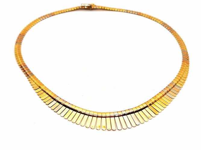 Collier Collier Vintage Or jaune, Or rose, Or blanc 58 Facettes 1692544CN