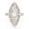 Bague 58 Bague Navette Diamants 4 carats 58 Facettes