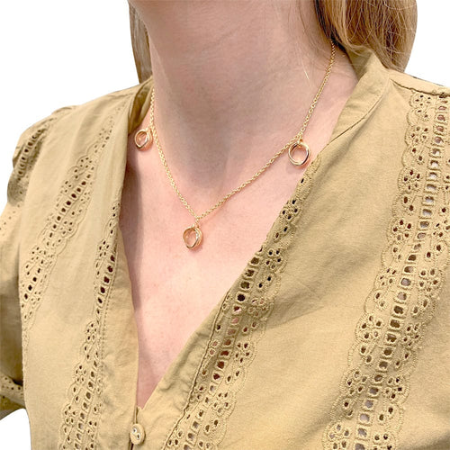 Collier Collier Cartier "Trinity" trois ors. 58 Facettes 34047