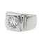 Bague 52 Bague Solitaire Or blanc Diamant 58 Facettes 2634243CN