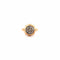 Bague 54 Solitaire Vintage Or Jaune & Diamant 58 Facettes