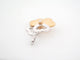 Pendentif pendentif CARTIER charm trefles coeurs or jaune blanc diamant 58 Facettes 264290