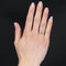 Bague 58 Bague fleur diamants or rose 58 Facettes 24-004