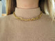 Collier collier pomellato chaine gros maillons et maille or jaune 18k 106g 58 Facettes 265355