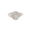 Bague Bague grappe de diamants platine 58 Facettes G13506