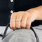 Bague 54,5 Bague jonc or jaunen et rubis 58 Facettes GU272