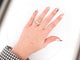 Bague 52 bague bandeau en or jaune et 16 diamants brillants 0.4ct 58 Facettes 258751