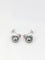 Boucles d'oreilles Boucles d’oreilles vintage en or, perles de Tahiti et tourmalines roses 58 Facettes 391.9