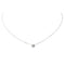 Collier Cartier Collier Solitaire Cartier d'amour Or blanc Diamant 58 Facettes 3601212RV