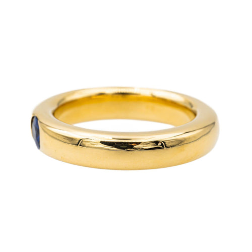 Bague 52 Bague Solitaire Or jaune Saphir 58 Facettes 3164013CN