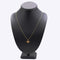 Collier Chaine ancienne et son pendentif arabesques et diamants taillés en rose 58 Facettes 23-351