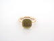 Bague 51 bague POMELLATO nudo classic en or jaune quartz citron 58 Facettes 259597