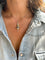 Pendentif Pendentif en or et platine à décor géométrique 58 Facettes 1