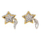 Boucles d'oreilles Boucles d'oreilles Etoile Or Blanc Diamant 58 Facettes 2927107CN