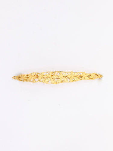 Barrette cheveux Art Nouveau or jaune 58 Facettes 1153.2