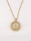 Pendentif CHOPARD - Pendentif HAPPY SPIRIT rond en or jaune et diamants 58 Facettes J84