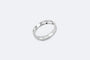 Bague 53 Bague en or blanc avec diamants 58 Facettes ANL722