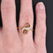 Bague 54 Bague duo rubis diamants 58 Facettes 21-674B