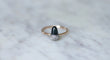 Bague 54.5 Bague Noisette Saphir et Diamants 58 Facettes