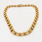 Collier Exceptionnel Collier Ancien en or jaune maille gourmette 58 Facettes AUX1137