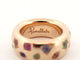 Bague 53 bague POMELLATO iconica medium or rose tourmaline saphir ruby 58 Facettes 263944