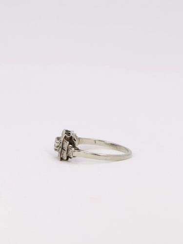 Bague Bague Art Déco diamants 58 Facettes J358