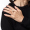 Bague Bague Tiffany & Co en or jaune 18 carats avec perle et feuille d'olivier, taille 6, Paloma Picasso 58 Facettes G13861