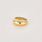 Bague 54 Bague jonc or jaune 58 Facettes GU255