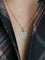 Pendentif Medaille vintage Je t’aime or jaune émail 58 Facettes 1096