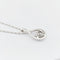 Collier Collier goutte d'eau en or blanc et diamants 58 Facettes 33014