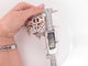 Bracelet bracelet HERMES chaine d'ancre enchainee tgm en argent 58 Facettes 259929