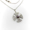 Collier Collier en platine, style édouardien, orné d'une croix de Malte et de diamants, avec une perle noire centrale. 58 Facettes A2001Z