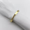 Bracelet Bracelet vintage en or 18 carats avec barres et maillons alternés 58 Facettes
