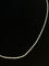 Collier Chaine or blanc 58 Facettes LP602