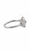 Bague 53 Bague style art déco en or blanc 18 carats et diamants 58 Facettes