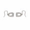 Boucles d'oreilles Fred Boucles d'oreilles Dormeuses Success Or blanc Diamant 58 Facettes 4600461RV