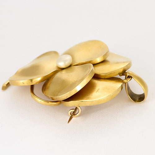 Pendentif Pendentif en Or jaune & rose 58 Facettes NAR0383