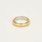 Bague 55,5 Bague en or jaune, or blanc et diamant 58 Facettes SOI3496